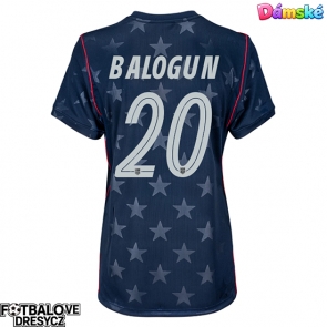 Spojené státy Folarin Balogun #20 Dámské Venkovní Dres MS 2026 Krátký Rukáv